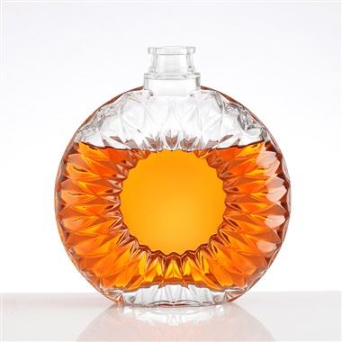 Γυάλινο μπουκάλι κρασιού 500 ml με πώμα