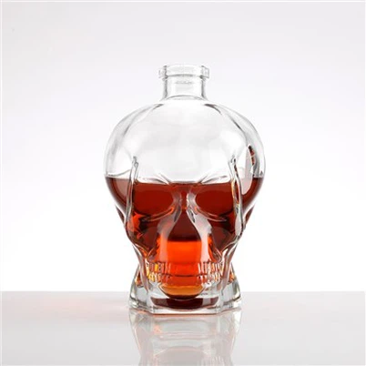 750ml Skull Liquor Glass