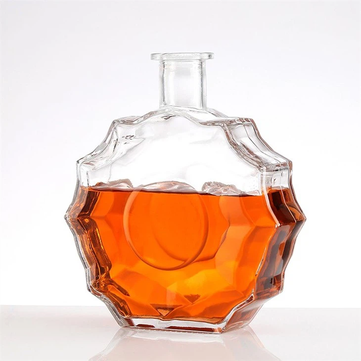 Vodka Glass And Bottle