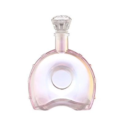 Ροζ χρώμα στρογγυλό μπουκάλι xo 700ml